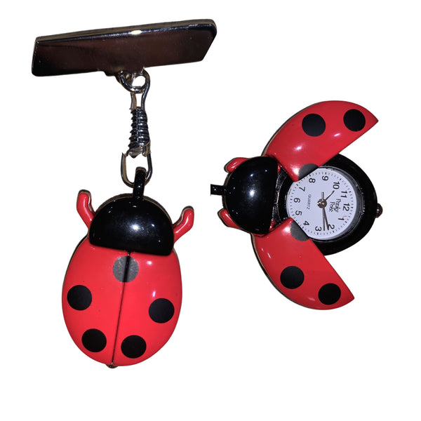 GfN Five Spot Red Ladybird Watch
