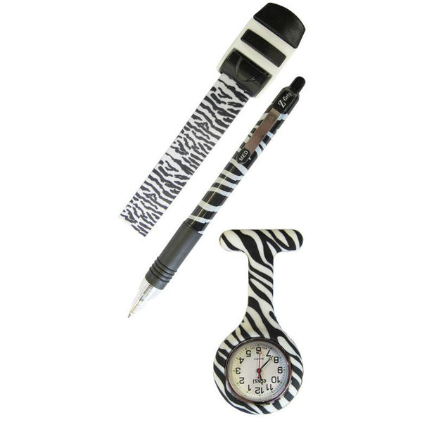 Zebra Pen, Watch and Tourniquet Set