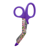 Dark Purple handle Llama Utility Scissors