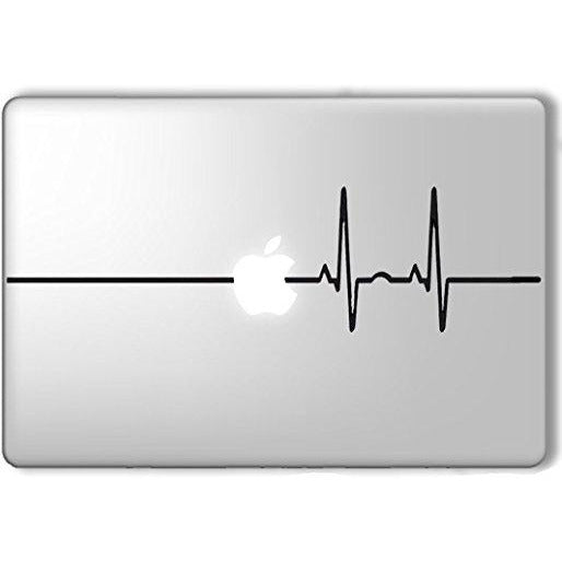 Laptop Decal Sticker ECG