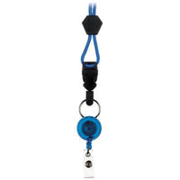 Lanyard with Retractable Clip - Royal Blue