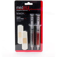 Syringe Pens and Plaster Sticky Notes