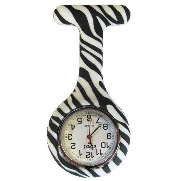 Gel Watch in Zebra Print