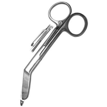 5.5inch Bandage Scissors with Pocket Clip - Stainless Steel