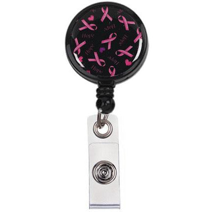 Lanyard Clip - Black With Ribbons