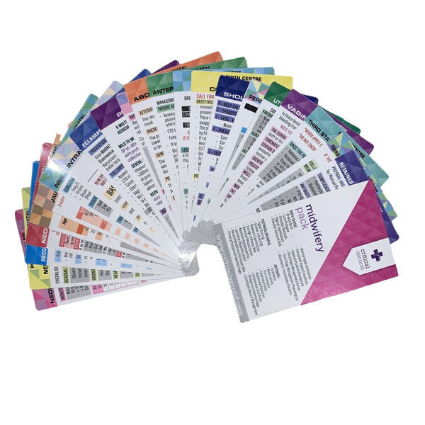 Critical Second Cue Card Mini Pack - Midwifery Pack