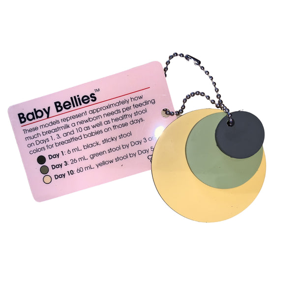 Baby Bellies Keychain Display