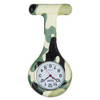 Gel watch in green khaki